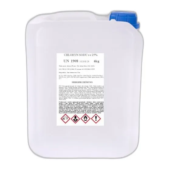 różowy roztwór chlorynu — zdjęcie produktu