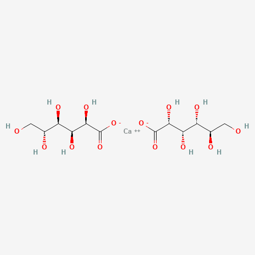 Szkielet 2D Glukonian wapnia E578 0,5 kg, CAS 299-28-5, wzór CaC12O3·11H2O
